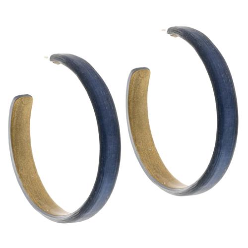 Alexis Bittar Slim Hoop Earrings