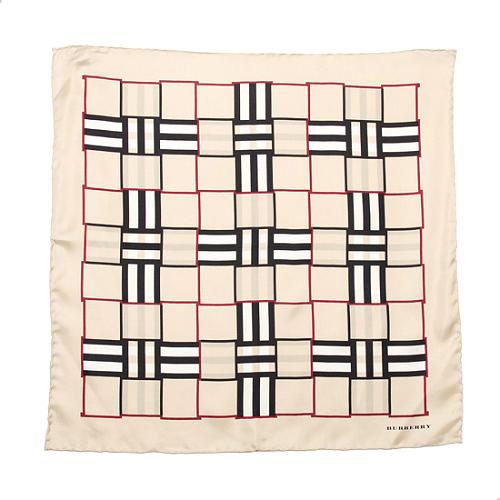 Burberry Silk Check 45cm Scarf