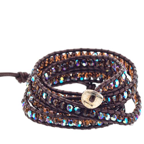 Chan Luu Smokey Topaz Wrap Bracelet