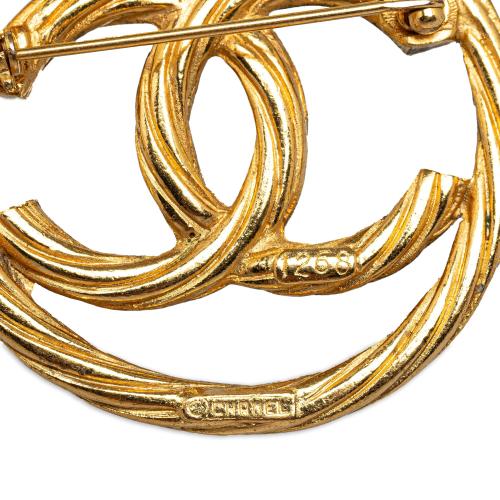 Chanel CC Brooch