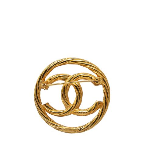 Chanel CC Brooch