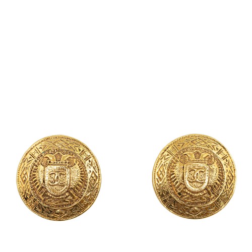 Chanel CC Clip On Earrings