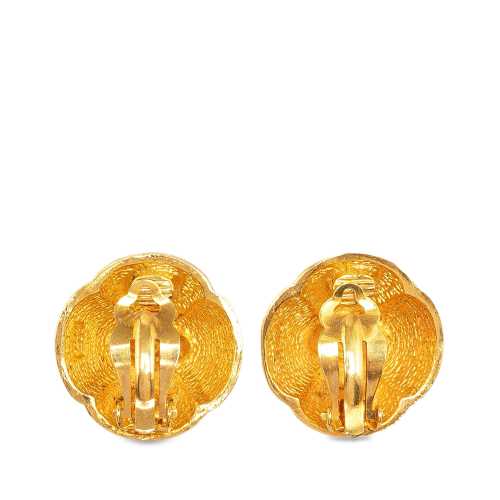 Chanel CC Clip on Earrings