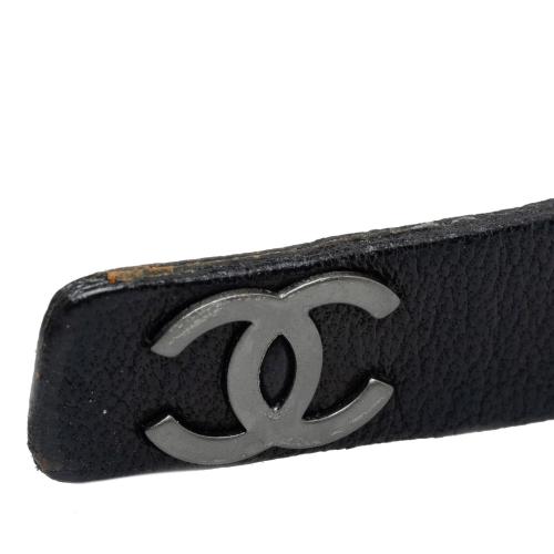 Chanel CC Leather Bracelet