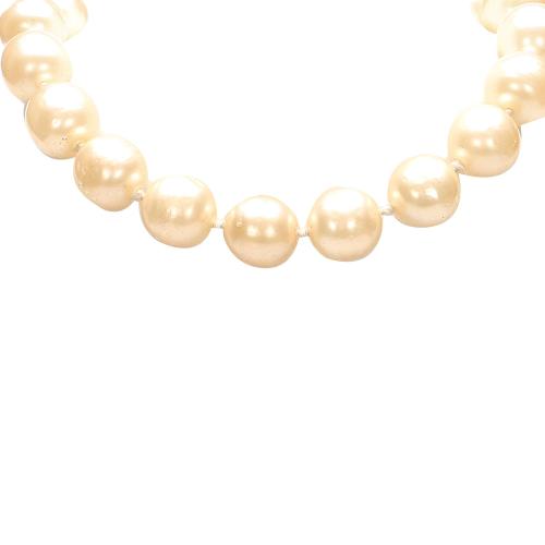 Chanel Faux Pearl Necklace