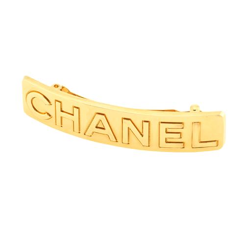 Chanel Logo Hair Clip