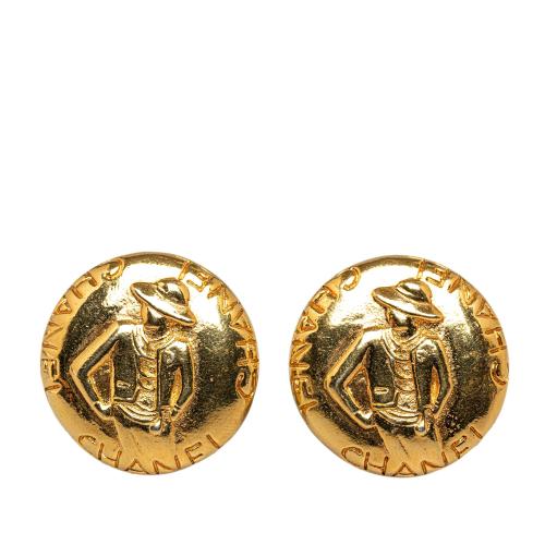 Chanel Mademoiselle Clip On Earrings