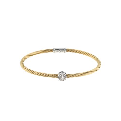 Charriol Classique Round Station Bangle Bracelet