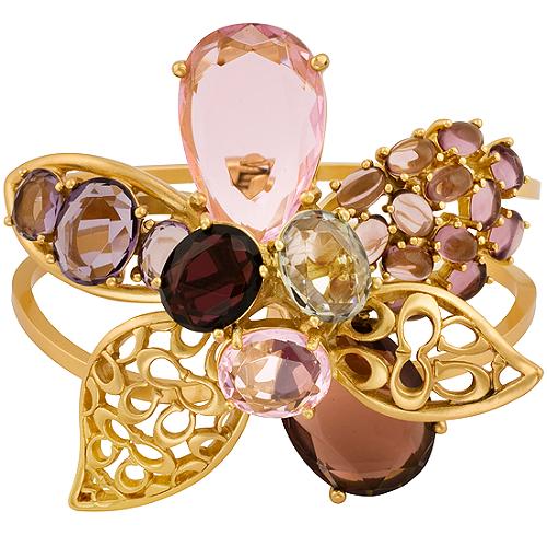 Coach Daphne Flower Cuff