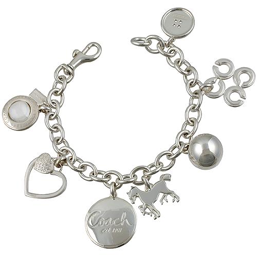 Coach Multi Charm Bracelet