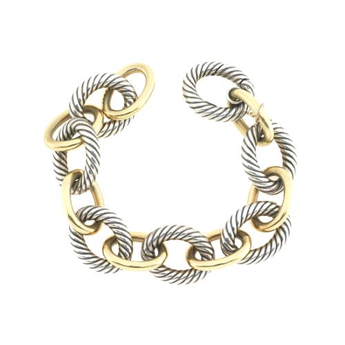 David Yurman Large Oval Link Chain Bracelet