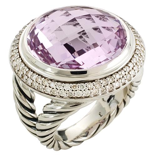 David Yurman Lavender Amethyst Cerise Ring