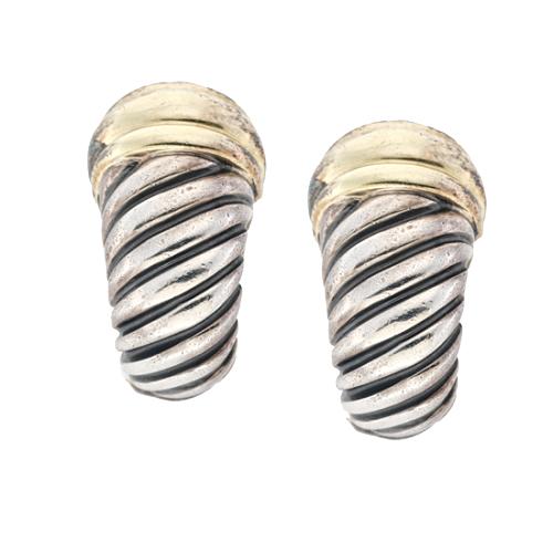 David Yurman Thoroughbred Shrimp Earrings