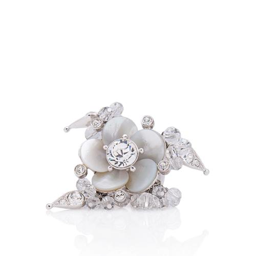 Dior Bead Flower Cocktail Ring - Size 6 - FINAL SALE