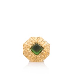 Gucci Autre Marque Stone Flower Ring - Size 6 1/2