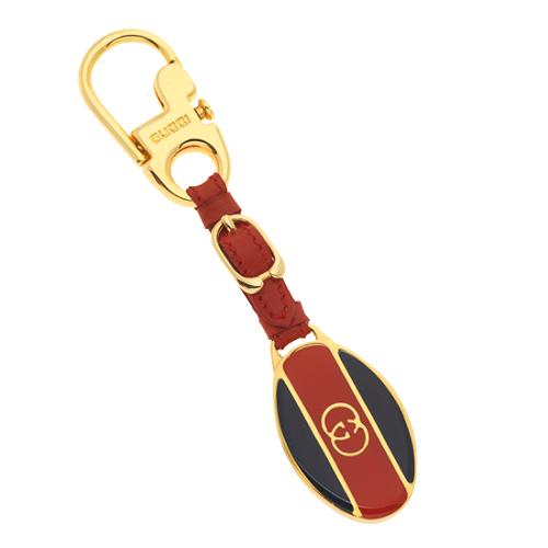 Gucci Enamel Key Ring Bag Charm