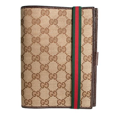 Gucci GG Fabric Standard Agenda Cover