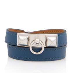 Hermes Box Calfskin Rivale Double Tour Bracelet