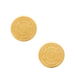 Hermes Clou De Selle Clip on Earrings