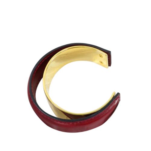 Hermes Leather Cuff Bracelet