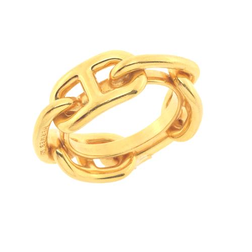 Hermes Permabrass Regate Scarf Ring