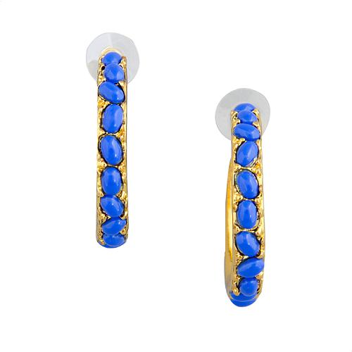 Kenneth Jay Lane Hoop Earrings