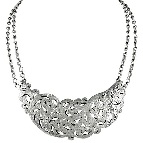 Lois Hill Scroll Collar Necklace