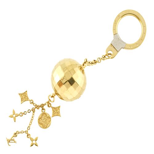 Louis Vuitton Disco Ball Key Ring Bag Charm