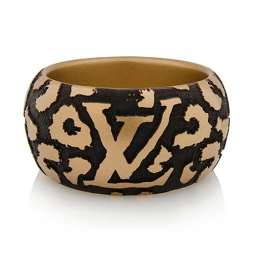 Louis Vuitton Leomonogram Wide Bracelet