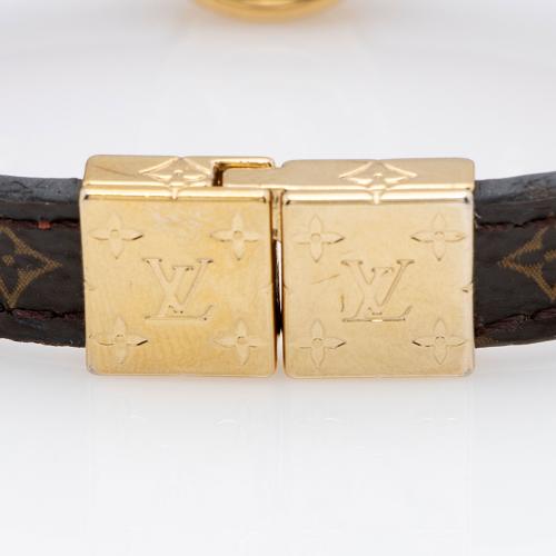 Louis Vuitton Monogram Canvas LV Circle Reversible Bracelet