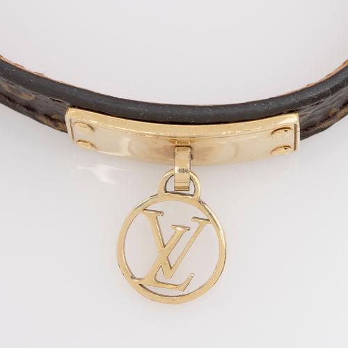 Louis Vuitton Monogram Canvas Logomania Bracelet