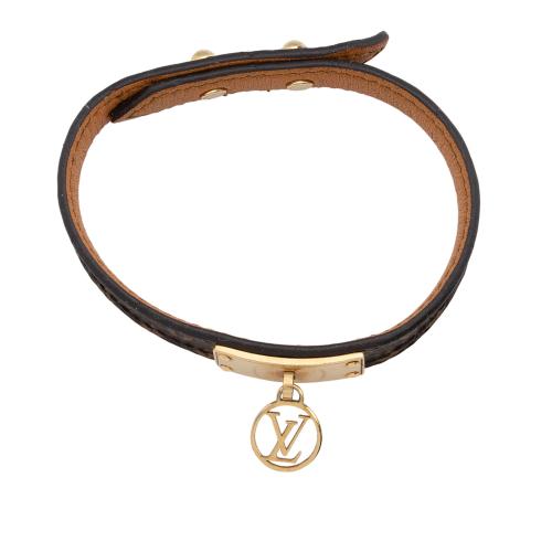 Louis Vuitton Monogram Canvas Logomania Bracelet