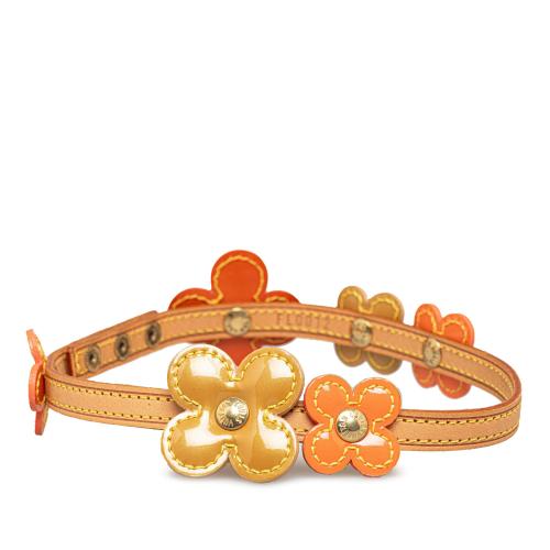 Louis Vuitton Vernis Fleurs Double Wrap Bracelet Choker