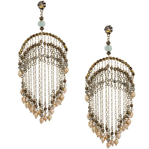 Miriam Haskell Chandelier Earrings