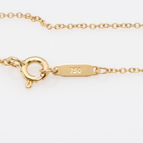 Tiffany & Co. 18k Gold 1837 Interlocking Circles Necklace