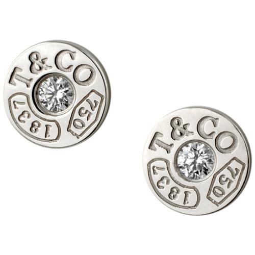 Tiffany & Co. Logo Circle Earrings