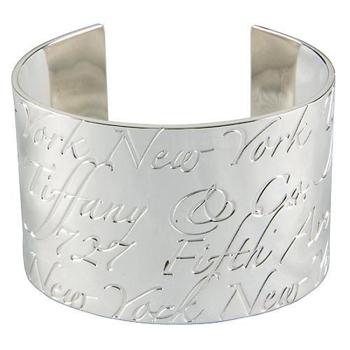 Tiffany & Co.Sterling Silver Notes Cuff