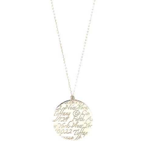 Tiffany & Co. Notes Sterling Silver Necklace