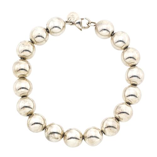 Tiffany & Co. Sterling Silver Bead Bracelet