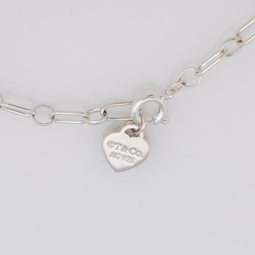 Tiffany & Co. Sterling Silver Love Notes Charm Bracelet