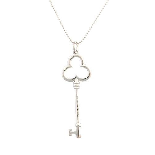 Tiffany & Co. Trefoil Key Necklace