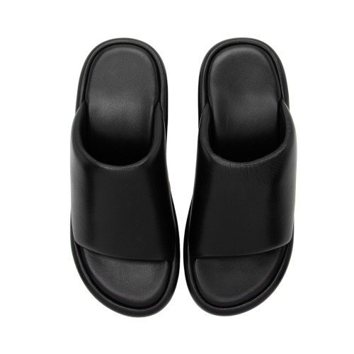 Balenciaga Lambskin Wedge Slides Size 6 36