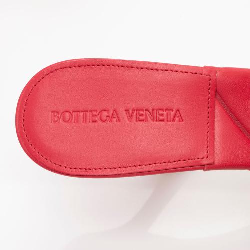 Bottega Veneta Debossed Nappa Lido Sandals - Size 7 / 37