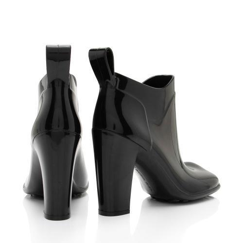 Bottega Veneta Rubber Shine Ankle Boots - Size 9 / 39