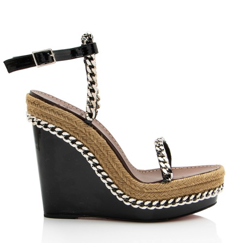 Christian louboutin espadrille wedges online