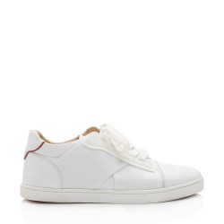 Christian Louboutin Leather Elastikid Donna Sneakers - Size 7 / 37