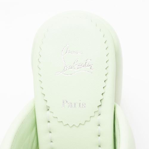 Christian Louboutin Nappa Inflama Sab 85mm Sandals - Size 7 / 37