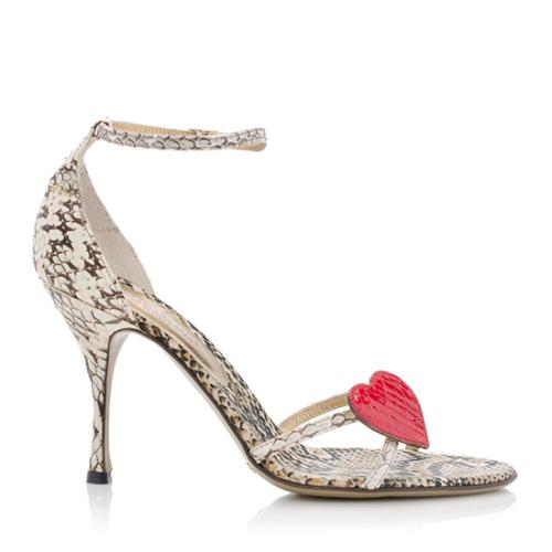 Dolce & Gabbana Heart Sandals - Size 7 / 37