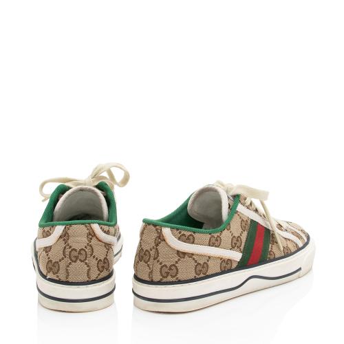 Gucci GG Canvas Web 1977 Tennis Sneakers - Size 6 / 36