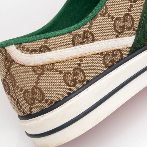 Gucci GG Canvas Web 1977 Tennis Sneakers - Size 6 / 36